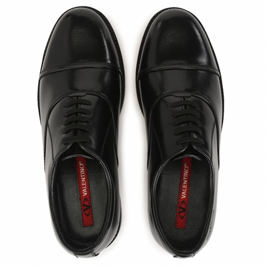 EXECUTIVE-61A MEN LEATHER BLACK FORMAL LACE UP SHOES AIR FORCE ONE