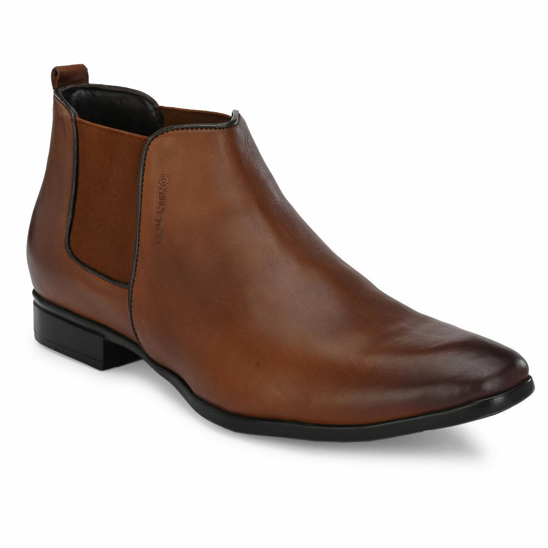 REFORM-85 MEN LEATHER BROWN FORMAL BOOT ANKLE CHELSEA